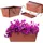 Kadax Blumenkasten 40 x 19 x 145 cm Terrakotta