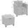 Mendler HWC-E95 Lounge-Set grau