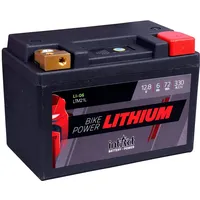 Intact Bike Power Lithium LI-06 LiFePO4 Motorradbatterie 6Ah c10 72Wh extrem leicht, sicher & zuverlässig