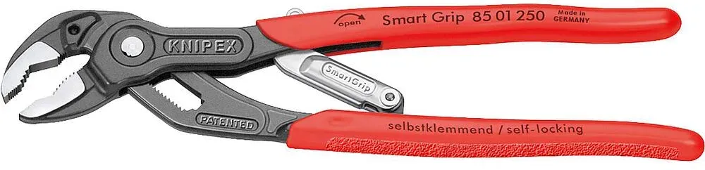 Wasserpumpenzange KNIPEX Griffe kunststoffüberzogen, 1 1/4'' mit autom. Einstellung