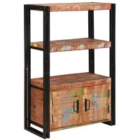 VidaXL Bücherregal mit Türen 1-tlg. Braun