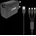 Netzladegerät 2-t 1x 1x Micro 1x Lightning schwarz
