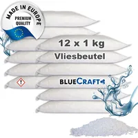 12x 1 kg Raum Luftentfeuchter Granulat im  Vliesbeutel