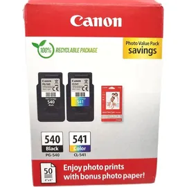 Canon PG-540 schwarz + CL-541 CMY