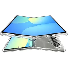 SPIGEN Galaxy Z Fold7 Ultra Hybrid Pro MagSafe Hülle Transparent-Weiß