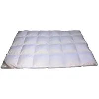 Betten Hofmann Premium 8cm Hochsteg Winter Daunenbett Bettdecke 4x6 155x220 cm warm - Weiß