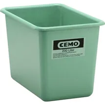 Cemo Rechteckbehälter Kunststoff 200 l grün