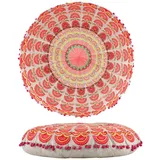 Marrakesch Orient & Mediterran Interior Bodenkissen Garet 60 x 15 cm Orange