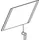 Hewi 801 Kipp-Lichtspiegel LED 801.01.40097 600x540x6mm, lichtgrau