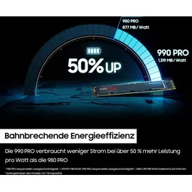 Samsung 990 PRO 4 TB M.2 MZ-V9P4T0BW