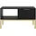 petits-meubles Couchtisch Seattle Schwarz 80 x 45,4 x 60 cm