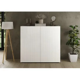 Home Affaire Highboard 120 x 111 x 42 cm Weiß