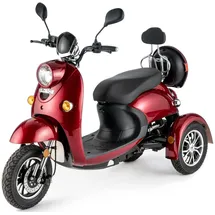 VELECO ZT63 Elektromobil 3-Rad rot