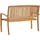 vidaXL Gartenbank 128,5 x 60 x 91 cm Braun