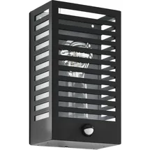 EGLO Außenleuchte Aluminium/Stahl L17 x H29,5 x AL10 cm 1 Stück schwarz