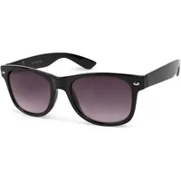 Stylebreaker Nerd Sonnenbrille mit Rechteckigen Gläsern, Damen, Grau Verlauf | Gr.: onesize
