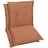 GO-DE Niederlehnerauflage 100 x 50 x 7 cm braun 2 St.