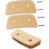 Zerodeko Pfannenstiel Schutzbezüge 2er Set Hitzeschutz Für Pfannen Und Topfgriffe Anti Verbrühungs Schutz Für Sicheres Kochen Ideal Für Grill Und Camping Zubehör