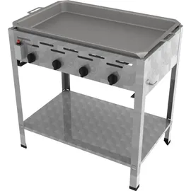 ChattenGlut Gasbräter 4-flammig 810 x 530 x 800 cm Edelstahl inkl. Pfanne