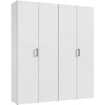 WIMEX Kleiderschrank »Mugano,in 8 Breiten,3 Höhen,2 Tiefen, viele Farben, Made in Germany« in Basic oder Premium Ausstattung, mit langen oder kurzen Griffen aus Metall, mit oder ohne Spiegel, schwarz