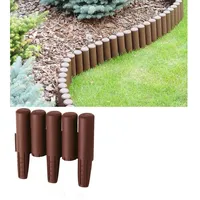 Prosperplast Palisade 2,7 m Beetumrandung Beeteinfassung 3,8m IPAK2 3 Farben (Anthrazit)