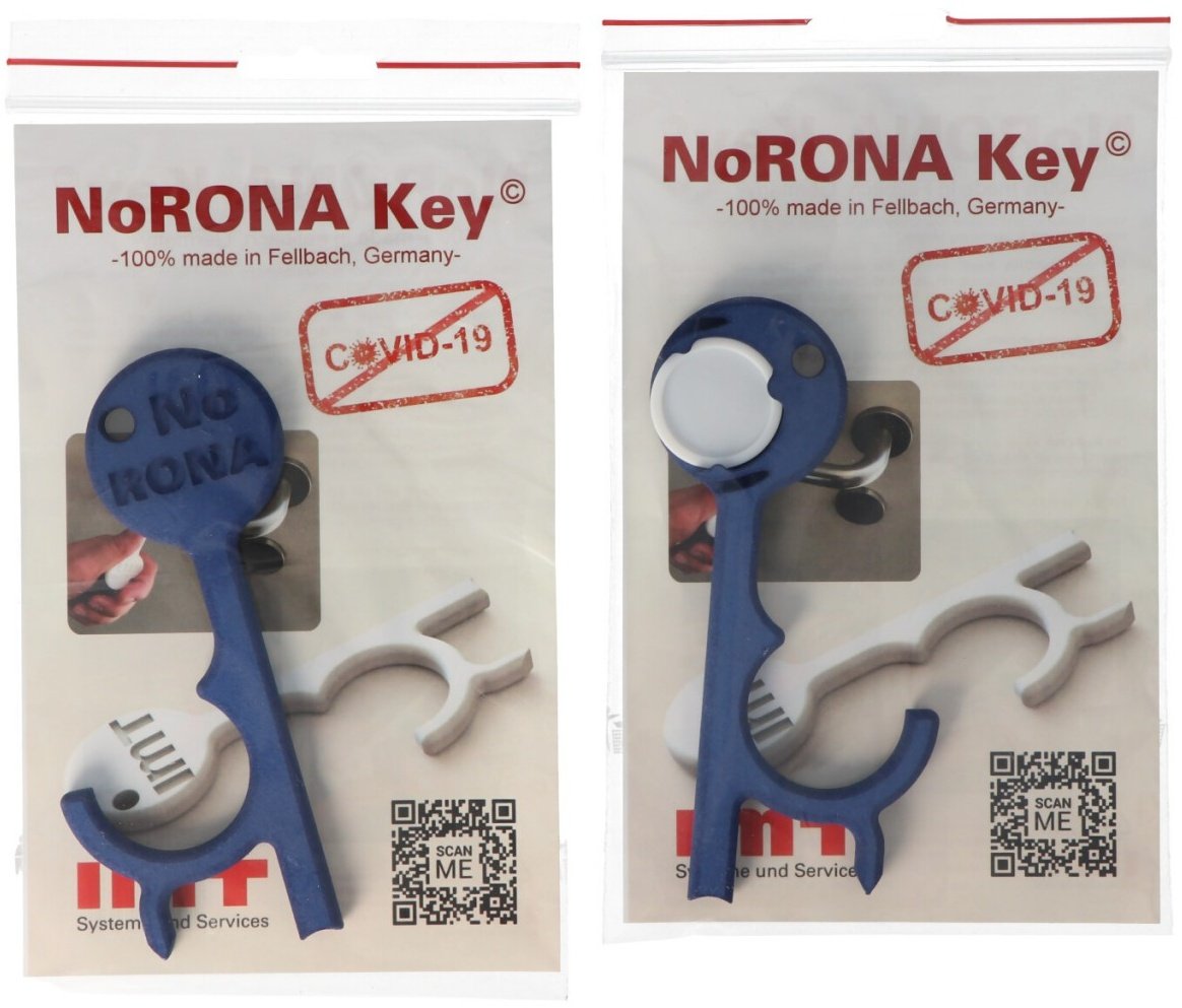 NoRONA Key© bundle, NoRONA der Key und Chip zum ausüben alltäglicher Sachen, jedoch ohne direkten Hautkontakt, bleiben auch Sie gesund