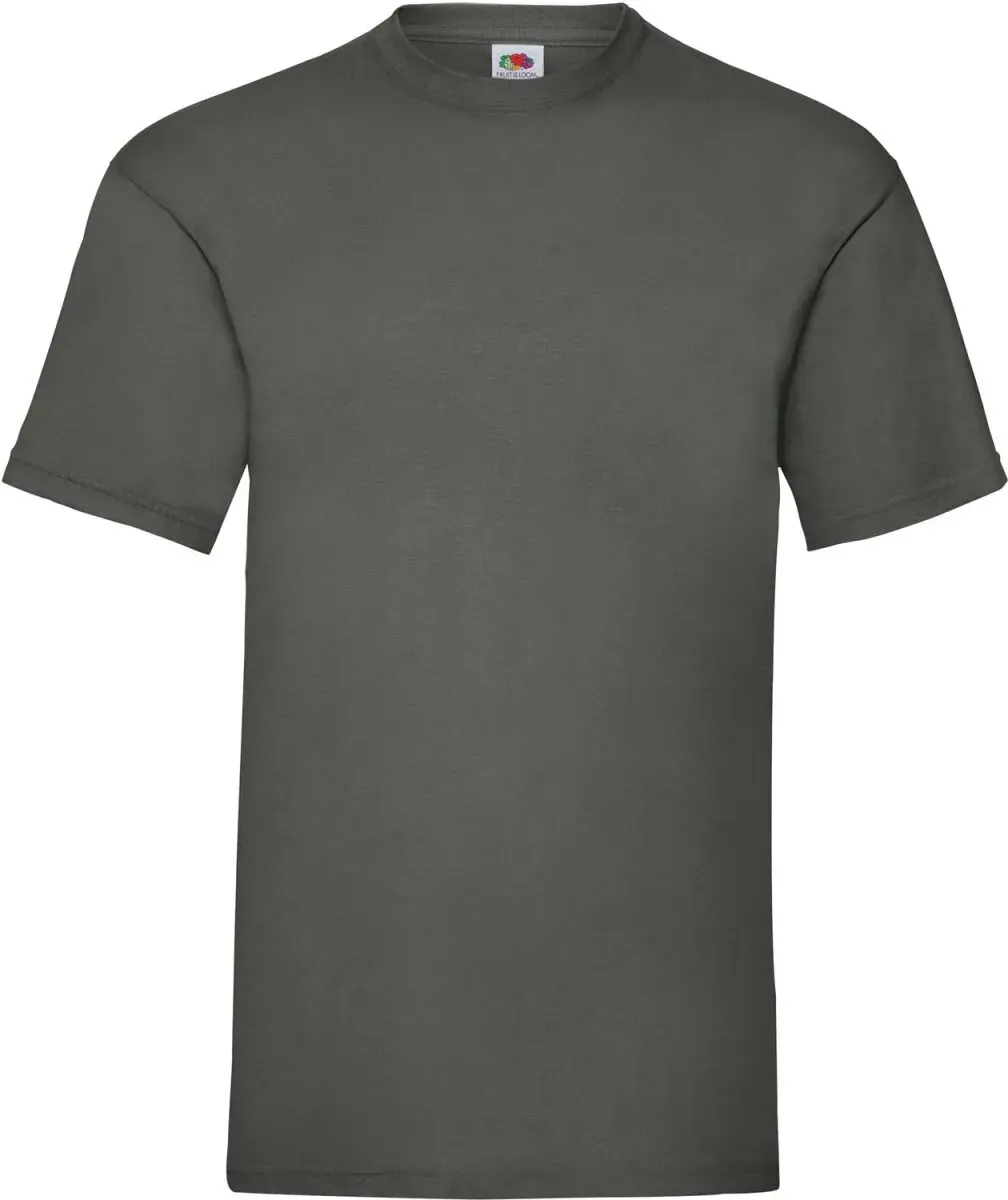 Fruit of the Loom Herren Valueweight T T-Shirt 61-036-0 light graphite (solid) XXL