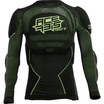 Acerbis X-Fit Future Protektorenshirt Schwarz/Neon-Gelb S/M
