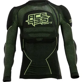 Acerbis X-Fit Future Protektorenshirt Schwarz/Neon-Gelb S/M