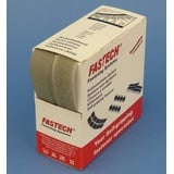 Fastech FASTECH® B25-STD081405 Klettband zum Aufnähen Haft- und Flauschteil (L x B) 5m x 25mm Hellgrau 5m