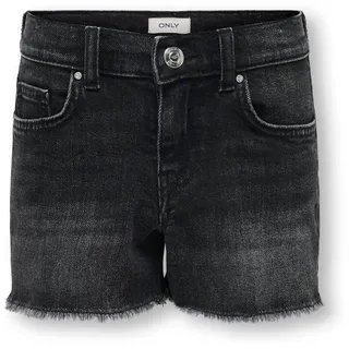 KIDS ONLY Damen Kogrobyn Ex Vint DNM Shorts Azg529 Noos, Washed Black, 158 EU - 158