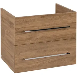 Villeroy & Boch Waschtischunterschrank 2 Auszüge 63 x 45,2 x 51,4 cm Kansas Oak