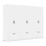 Rauch Drehtürenschrank BARI 270 x 210 x 54 cm Weiß
