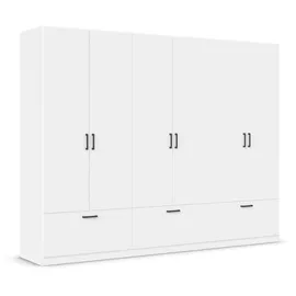 Rauch Drehtürenschrank BARI 270 x 210 x 54 cm Weiß