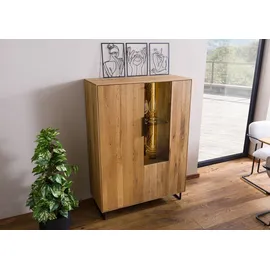 MASSIVMOEBEL24.DE Highboard Wildeiche 103x43x145 natur geölt LINDAU #16