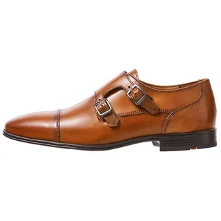 LLOYD Leder-Monkstraps "Mailand" in Hellbraun - 41