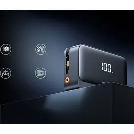 Baseus Multifunktionaler Jumpstarter BS-CH013: 600A 6000mAh Powerbank Kompressor / / Schwarz