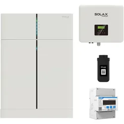 SolaX X1-Hybrid G4 3.7kW Hybrid Wechselrichter mit 3 kWh Solarspeicher-Set