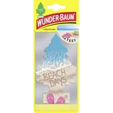 WUNDER-BAUM Auto-Lufterfrischer I Anhänger für langanhaltenden Duft im Auto oder zu Hause I Beach Days,