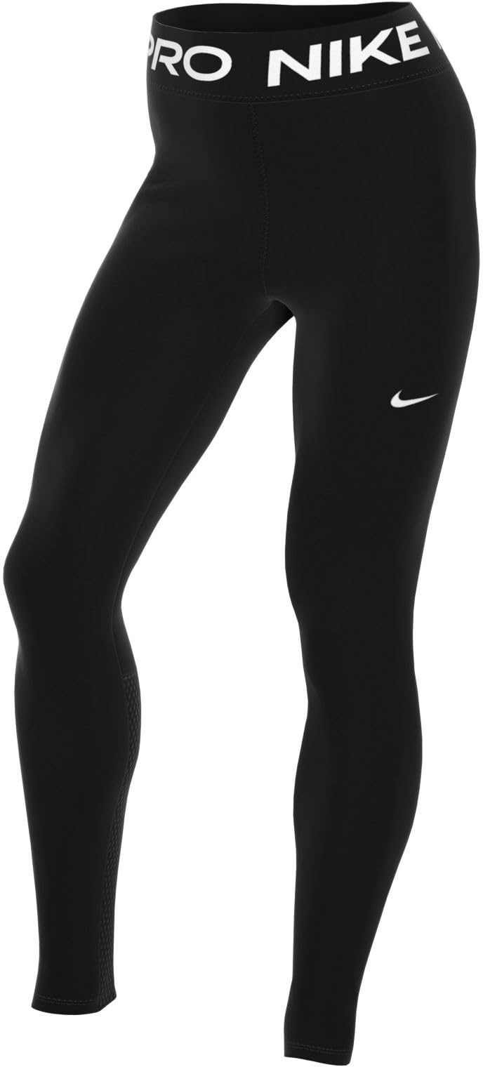 Nike Damen W Np 365 Tights, Black/White, S EU