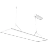 ISOLED LED Office Hängeleuchte Up+Down, 20+20W, 30x120cm, weiß, UGR