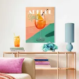 Reinders! Aperol Time Holz mehrfarbig 40x50 cm 1 St.