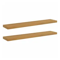 VidaXL Wandregal 120 x 23,5 x 4 cm Beige