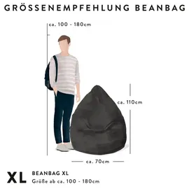Sitting Point BeanBag Harlekin grün
