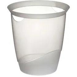 Durable Papierkorb Trend 16 Liter transparent
