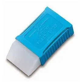 Läufer Radiergummi Plast L-125 transparent, 1 St.