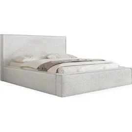 WFL GROUP Polsterbett 120 x 200 cm Creme