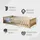 Kids Collective Kinderbett Bodenbett 80 x 160 cm Kiefer massiv natur beige