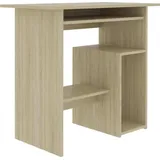 vidaXL Schreibtisch Sonoma-Eiche 80x45x74 cm Holzwerkstoff