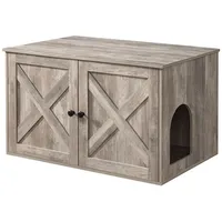 Songmics Katzentoilette PCL002G01 80 x 53 x 50 cm Greige